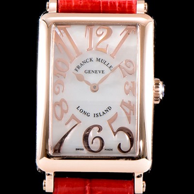 홍콩명품 [프랭크뮬러] 여성용 롱아일렌드 952 QZ REL 컬력션 18K 로즈골드 케이스 마더 오브 펄 다이얼 스위스 쿼츠 무브먼트 FRA0414  