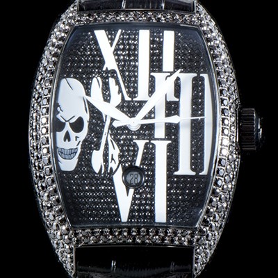 홍콩명품 [프랭크 뮬러] 남성용 인피니티 2267 QZ COL DRM 스컬 워치!! 풀 블랙 다이아셋팅 PVD 코팅 케이스 오토매틱 무브먼트 FRA0400  