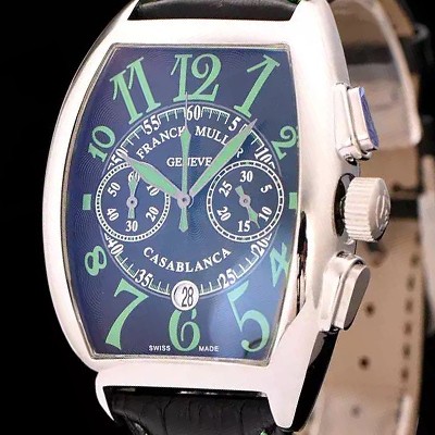 홍콩명품 [프랭크 뮬러] 남성용 카사블란카 크로노 블랙 다이얼 FRA4212  