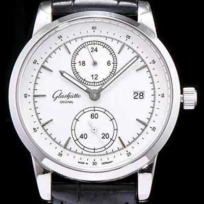 홍콩명품 [글라슈테 오리지날] 남성용 세나토 화이트 다이얼 오토매틱 무브먼트 GLA4220  