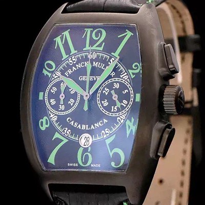 홍콩명품 [프랭크 뮬러] 남성용 카사블란카 크로노 블랙 다이얼 FRA4250  