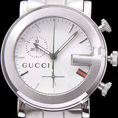 홍콩명품 [구찌] 남성용 G-타임리스 커플시계 화이트 다이얼 스위스 쿼츠 무브먼트 GUC4243  