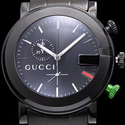 홍콩명품 [구찌] 남성용 G-타임리스 커플시계 블랙 다이얼 스위스 쿼츠 무브먼트 GUC4242  
