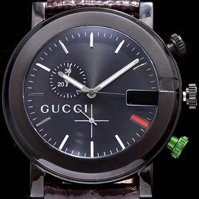 홍콩명품 [구찌] 남성용 G-타임리스 커플시계 블랙 다이얼 스위스 쿼츠 무브먼트 GUC4244  