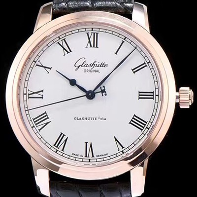 홍콩명품 [글라슈테 오리지날] 남성용 세나토 베이지 다이얼 오토매틱 무브먼트 GLA4220  