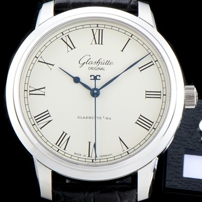 홍콩명품 [글라슈테 오리지날] 남성용 세나토 베이지 다이얼 오토매틱 무브먼트 GLA4243  