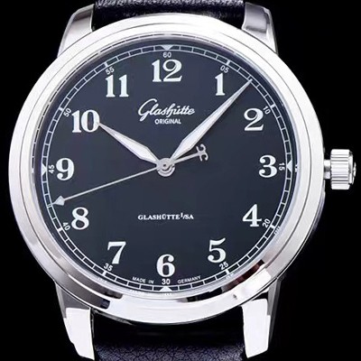 홍콩명품 [글라슈테 오리지날] 남성용 세나토 블랙 다이얼 오토매틱 무브먼트 GLA4245  