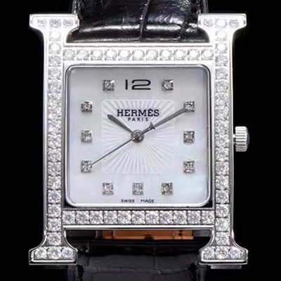 홍콩명품 [에르메스] 남성용 H아워 036793WW00 화이트 다이얼 춰츠 무브먼트 HEM4204  