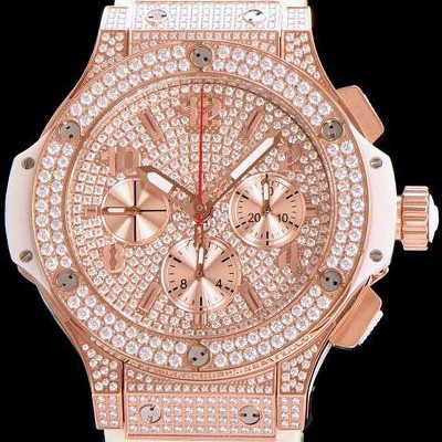 홍콩명품 [휴블렛] 남성용 빅뱅 크로노그래프 다이아몬드 다이얼 오토매틱 무브먼트 HUB0435  