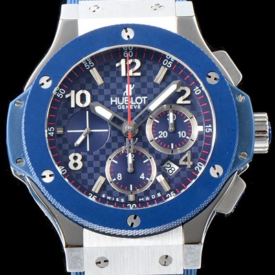 홍콩명품 [휴블렛] 남성용 New pgrade!!빅뱅 342.SB.131.RX 블루 세라믹 베젤 크로노그래프 44MM 블루 카본 피버 다이얼 수정형 ETA 7750 오토매틱 무브먼트 HUB0230  