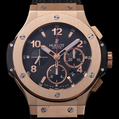 홍콩명품 [위블로] 남성용 빅뱅 블랙 다이얼 오토매틱 무브먼트 HUB0400  