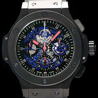 홍콩명품 [휴블렛] 남성용 빅뱅 블루다이얼 오토매틱 HUB0404  