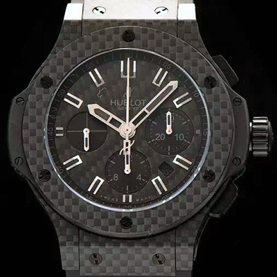 홍콩명품 [휴블렛] 남성용 빅뱅 올 블랙다이얼 카본 44mm HUB0425  