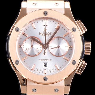 홍콩명품 [휴블렛] 남성용 클레식 퓨전 521.OX.2610.LR 18K 로즈골드 케이스 크로노그래프 화이트 다이얼 오토매틱 무브먼트 HUB0202  