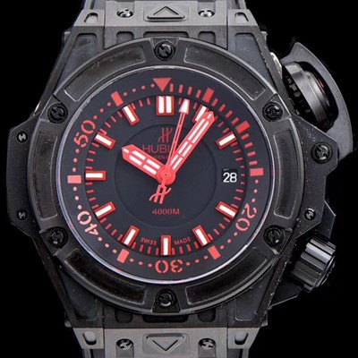 홍콩명품 [휴블렛] 남성용 빅뱅 킹파워 731.QX.1140 블랙 카본 1:1 베스트 에디션 오셔노그래픽 4000M 블랙 다이얼 오토매틱 무브먼트 HUB0404  