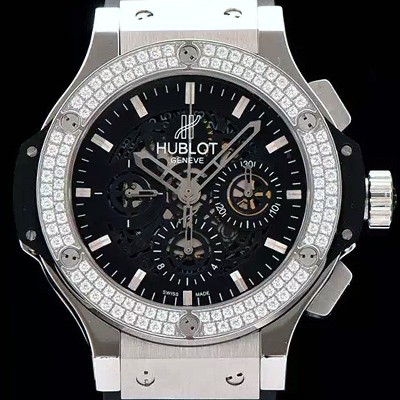 홍콩명품 [휴블렛] 남성용 킹파워 리미티드 에디션 45mm 블랙다이얼 HUB0410  