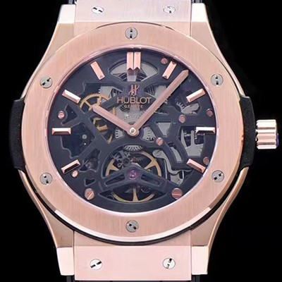 홍콩명품 [휴블렛] 남성용 클레식 블랙 다이얼 오토매틱 무브먼트 HUB0405  