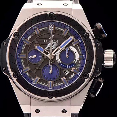 홍콩명품 [휴블렛] 남성용 빅뱅 킹파워 F1 48mm 버전 그레이다이얼 HUB0440  