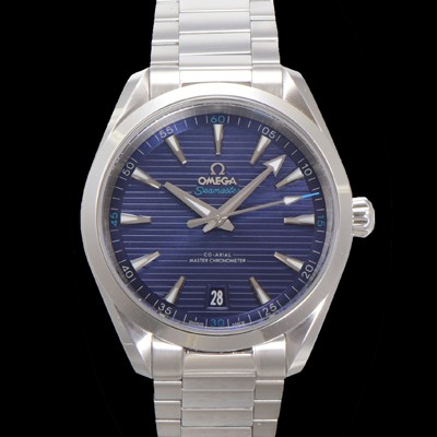 홍콩명품 [오메가] 남성용 씨마스터 220.10.41.21.03.001 아쿠아테라 코-액시얼 41mm 오토매틱 Cal.8900 타입 블루 다이얼 omg20237  