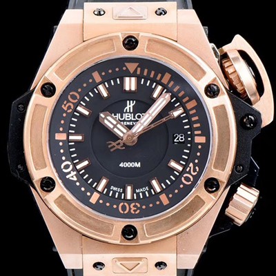홍콩명품 [휴블렛] 남성용 빅뱅 킹파워 731.OX.1170.RX 최고급형 퍼펙트버젼 오셔노그래픽 4000 18k 로즈골드 블랙 다이얼 오토매틱 무브먼트 HUB0410  