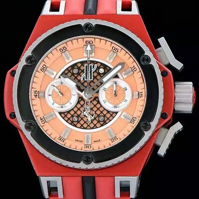 홍콩명품 [휴블렛] 남성용 빅뱅 페라리 에디션 골드다이얼 HUB4202  