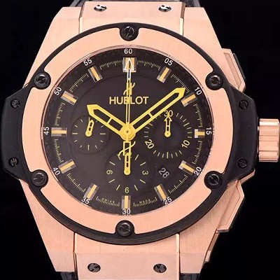 홍콩명품 [휴블렛] 남성용 빅뱅 킹 리미티드 블랙 다이얼 HUB4203  