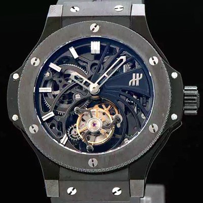 홍콩명품 [휴블렛] 남성용 빅뱅 투어빌론 스켈레톤 HUB4200  