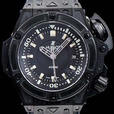 홍콩명품 [휴블렛] 남성용 빅뱅 킹파워 731.QX.1140 블랙 카본 1:1 베스트 에디션 오셔노그래픽 4000M 블랙 다이얼 오토매틱 무브먼트 HUB0401  