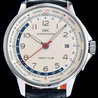 홍콩명품 [아이더블유씨] 남성용 포르투기즈 오토매틱 요트클럽 화이트 다이얼 IWC0215  