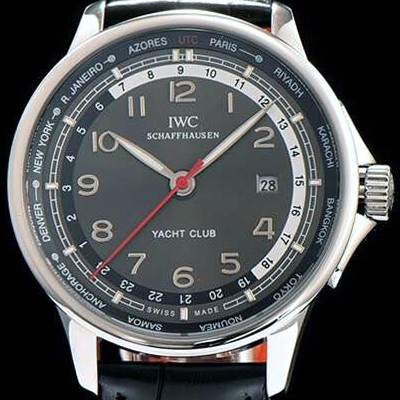 홍콩명품 [아이더블유씨] 남성용 포르투기즈 오토매틱 요트클럽 블랙 다이얼 IWC0213  