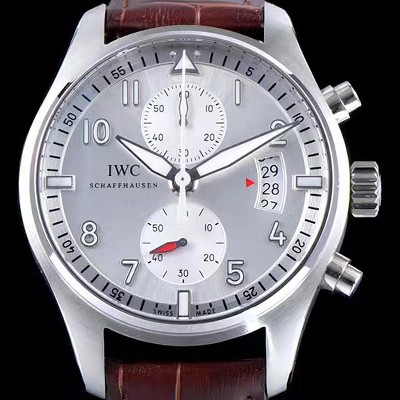 홍콩명품 [아이더블유씨] 남성용 파일럿 IW387809 오토매틱 7750무브먼트 실버 다이얼 IWC4242  