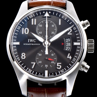 홍콩명품 [아이더블유씨] 남성용 파일럿 IW387802 오토매틱 7750무브먼트 그레이 다이얼 IWC0242  