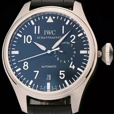 홍콩명품 [아이더블유씨] 남성용 빅 파일럿 세븐 데이즈 47mm 블랙다이얼 IWC0433  