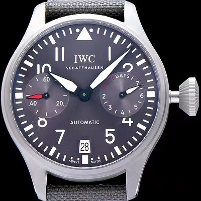 홍콩명품 [아이더블유씨] 남성용 파일럿 그레이 다이얼 오토매틱 무브먼트 IWC0202  