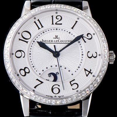 홍콩명품 [예거르꿀르뜨] 남성용 랑데부 나잇&데이 3442440 레이디 워치 최상급 다이아몬드 세팅 문페이즈 자개 다이얼 오토매틱 무브먼트 JAG0422  