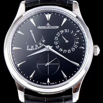 홍콩명품 [예거르쿨트르] 남성용 리저브 마스터 블랙 다이얼 오토매틱 무브먼트 JAG4200  