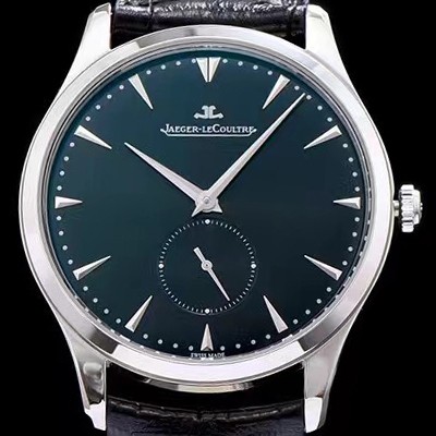 홍콩명품 [예거르꿀뜨르] 남성용 오리지날 심플워치! Q1358470 마스터 울트라 씬 스몰 세컨드 블랙 다이얼 Jag0099 오 JAG4200  