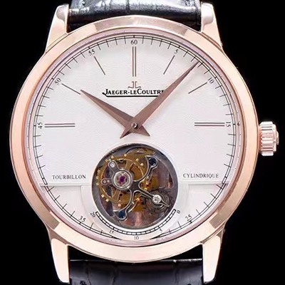 홍콩명품 [예거르쿨트르] 남성용 마스터 화이트 다이얼 투어빌론 무브먼트 JAG4251  