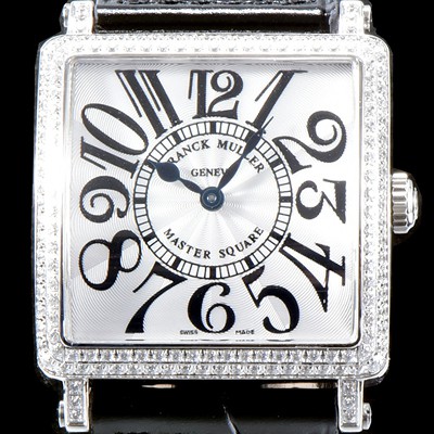 홍콩명품 [프랭크 뮬러] 남성용 마스터 스퀘어 6000 K SC DT COL DRM V D 레이디 워치 쥬얼 다이아몬드 베젤 크레이지 아워 다이얼 스위스 오토매틱 무브먼 FRA4432  