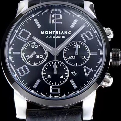 홍콩명품 [몽블랑] 남성용 타임워커 크로노 SS 블랙 다이얼 MON42003  