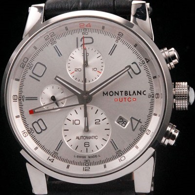 홍콩명품 [몽블랑] 남성용 타임워커 크로노 SS 실버 다이얼 43mm MON4234  