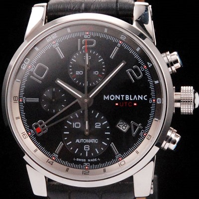 홍콩명품 [몽블랑] 남성용 타임워커 크로노 SS 블랙 다이얼 43mm MON4230  