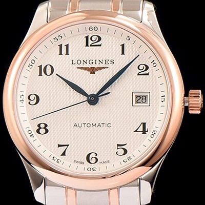 홍콩명품 [론진] 남성용 마스터 컬렉션 화이트 다이얼 오토매틱 무브먼트 LON0411  