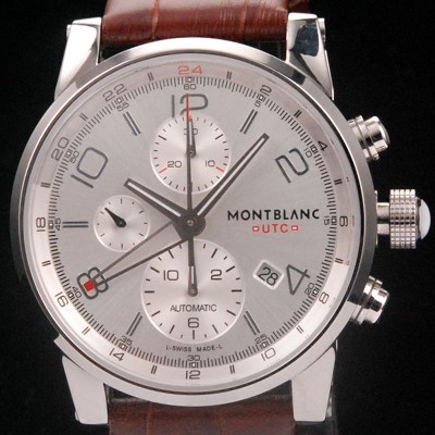 홍콩명품 [몽블랑] 남성용 타임워커 크로노 SS 실버 다이얼 43mm mon00051 MON4200  