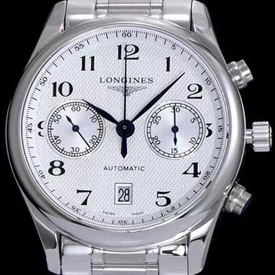 홍콩명품 [론진] 남성용 마스터 L2.669.4.78.6 컬렉션 화이트 다이얼 오토매틱 무브먼트 LON0414  