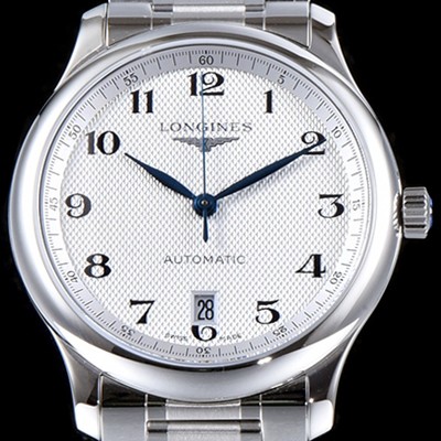 홍콩명품 [론진] 남성용 워치메이킹 트래디션!! 마스터 컬렉션 L2.628.4.78.6 라운드형 38.5MM 데이트 UP!! 실버 발리콘 다이얼 브레이슬릿 오토매틱 무브먼트 LON0405  