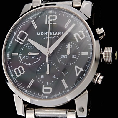 홍콩명품 [몽블랑] 남성용 몽블랑 타임워커 크로노 SS 블랙 다이얼 MON4222  