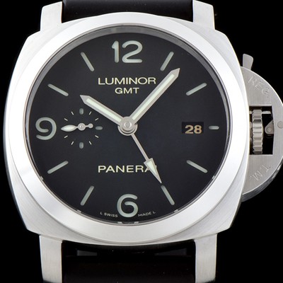 홍콩명품 [파네라이] 남성용 루미노르1950 지엠티 PAM00320 3Days 오토매틱 Cal. P.9001 무브먼트 블랙 다이얼 PAN0222  