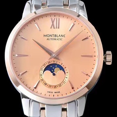 홍콩명품 [몽블랑] 남성용 헤리티지시리즈 로즈골드 다이얼 오토매틱 무브먼트 MON42010  