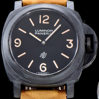 홍콩명품 [파네라이] 남성용 신형 포지드카본!! (오리지날 동일) 루미노르 PAM00360 블랙 다이얼 수동 기계식 무브먼트 PAN0215  